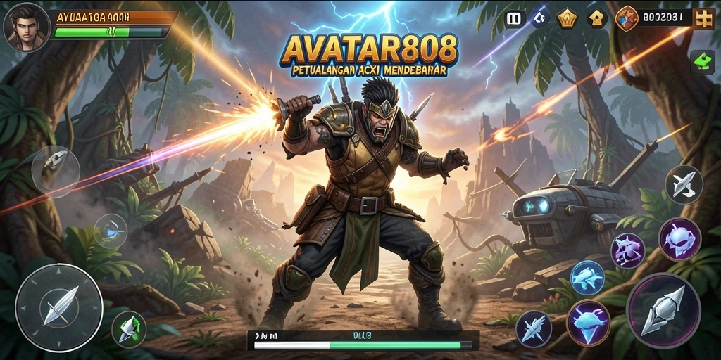 Gambaran gameplay seru dari AVATAR808 yang penuh aksi.